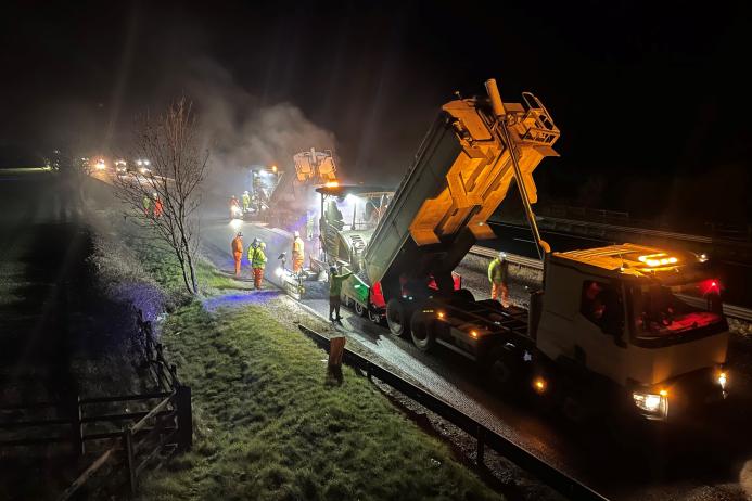 Heidelberg Materials UK have secured two significant highway contracts in Wales