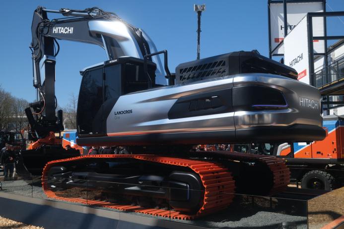 Hitachi Construction Machinery unveiled their groundbreaking Landcros One excavator concept to great fanfare