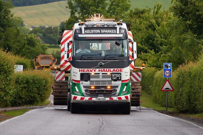 Kelston Sparkes Group have taken delivery of a huge high-spec 150-tonne Volvo FH16 780 8x4 tractor unit