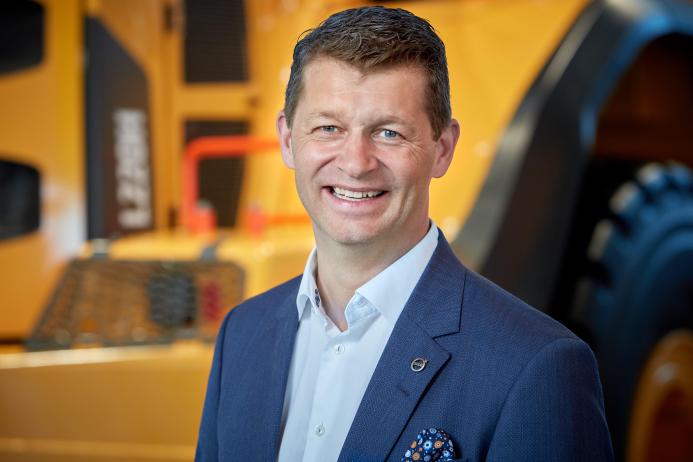 Melker Jernberg, head of Volvo Construction Equipment