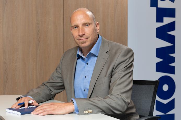 Daniel Heussen, European general manager at Komatsu Smart Construction