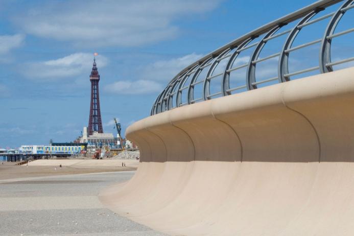 Blackpool sea defences