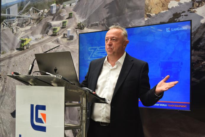 Howard Dale, president of LiuGong Europe