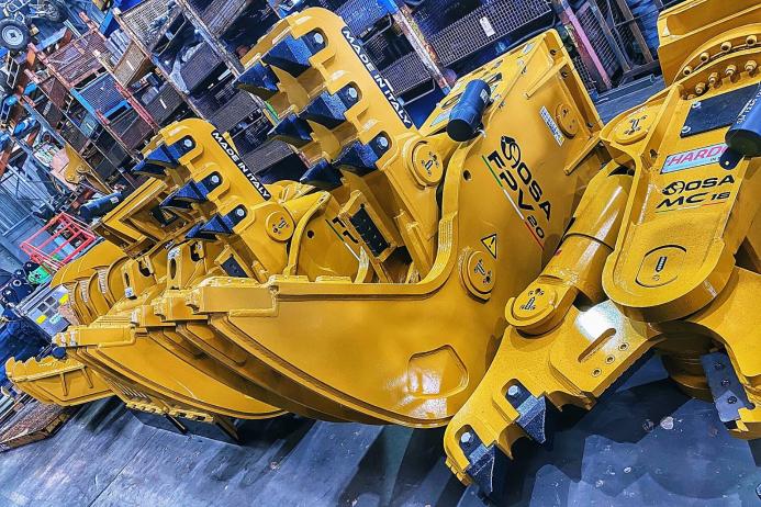 Sandvik have finalized the acquisition of OSA Demolition Equipment 