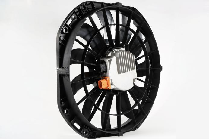 SPAL brushless-drive high-voltage fan