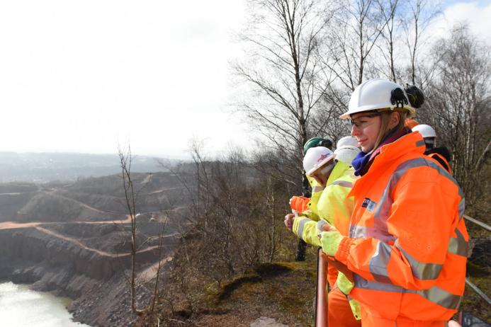 Taffs Well Quarry study tour