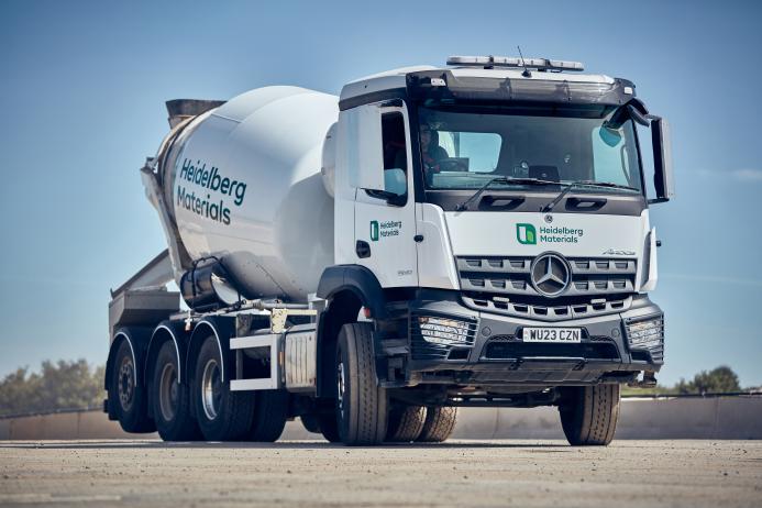 The Abergele plant can supply all concrete needs to customers within a 20-mile radius