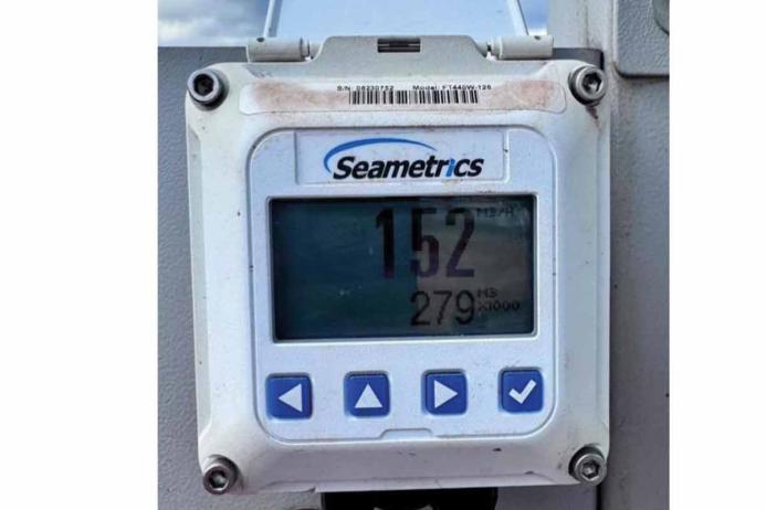 Within five hours of activation, and at an average discharge rate of 152m3/h, the average moisture content of the sand stockpile dropped from +20% to 2%