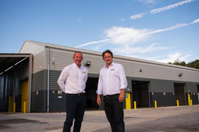 L-R: Jeremy Cross, business development manager at Smiley Monroe, with chief executive officer Chris Monroe