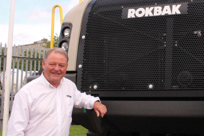 Rokbak aftermarket training manager Tommy Moore