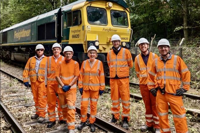 Lisa Smart MP on her visit to Tarmac’s rail freight operations in Bredbury