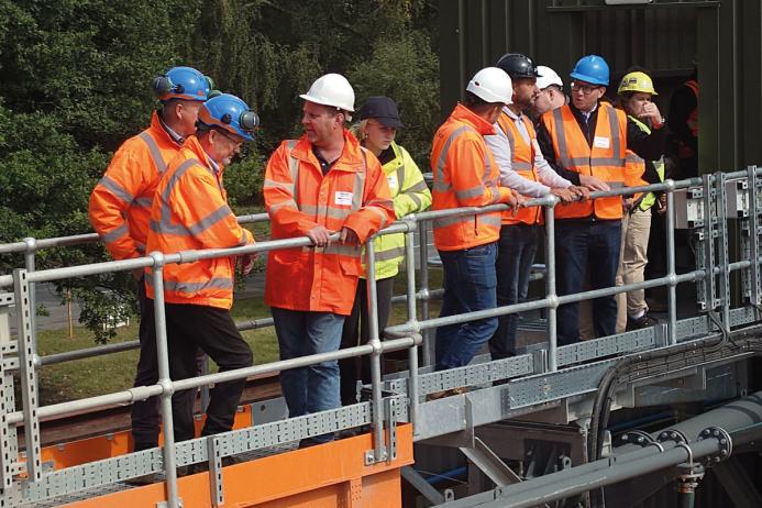 The open day gave visitors a clear look at how to strengthen their recycling processes, from high-efficiency waste processing to water recycling