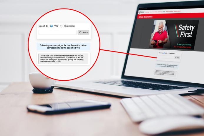 Renault Trucks have launched a new online recall checker to help operators stay ahead on safety and compliance
