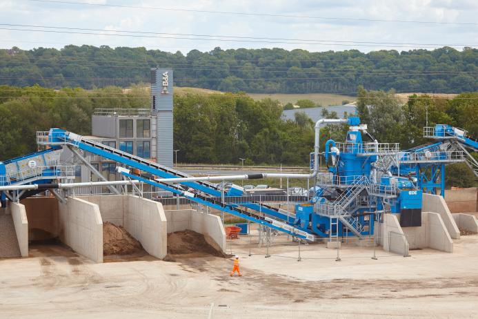 B&A Group’s new CDE wash plant – the largest in the UK