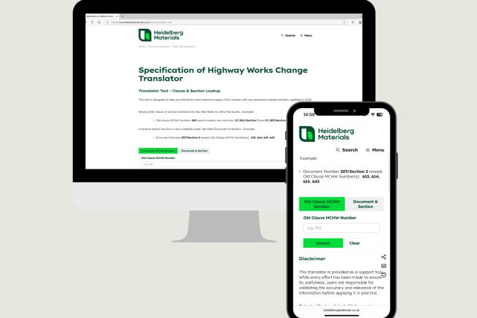 The Specification of Highway Works (SHW) translator tool has been developed to help highway professionals navigate the recent changes to asphalt specifications