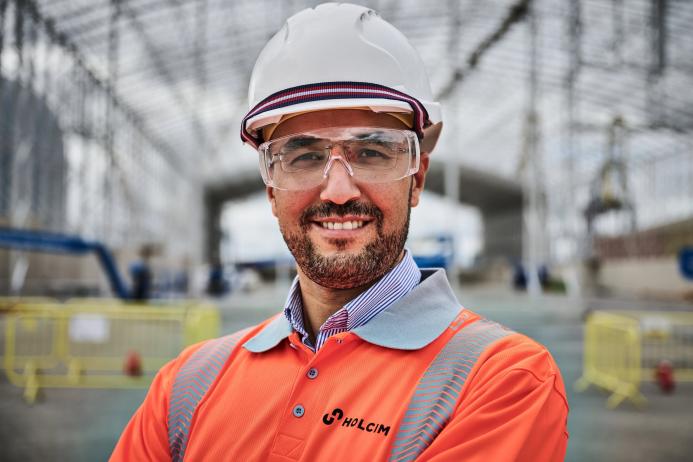 Mohamed Ben Driss Alami, new managing director of Holcim UK’s cement division