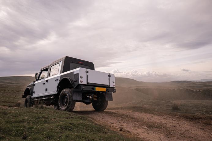 Whilst traditional 4x4s are generally designed for mainly on-road use with a little off-road capability added, Munro’s electric 4x4s invert that logic
