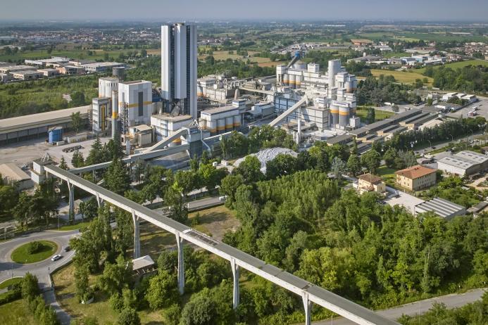 Heidelberg Materials’ Rezzato Mazzano cement plant in Brescia, Italy