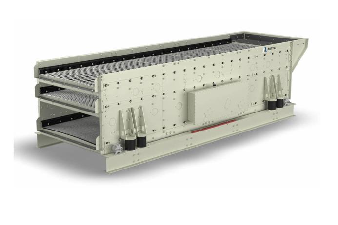 The new Astec 6203 LP Vari-Frequency horizontal screen 