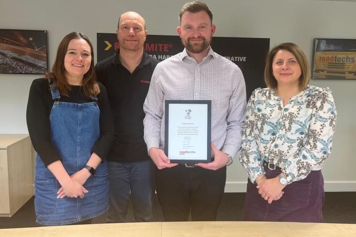 The Roadtechs team with the Armed Forces Covenant