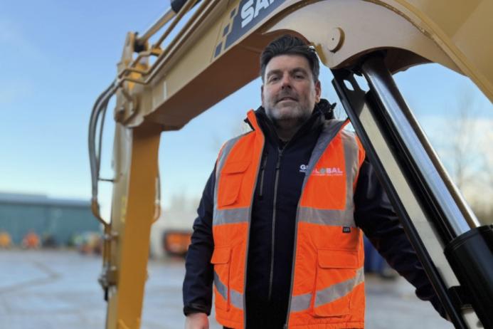 Darren Moss, Global Machinery Solutions’ new sales manager for Lincolnshire