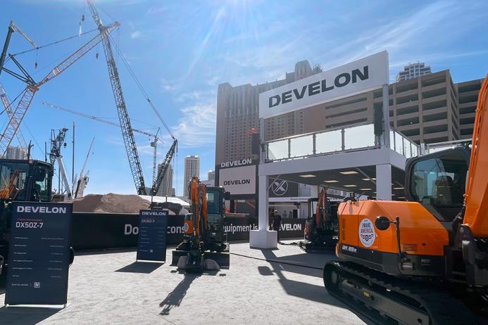 Develon prepare for Conexpo-Con/Agg return with new-generation machines and hands-on experiences