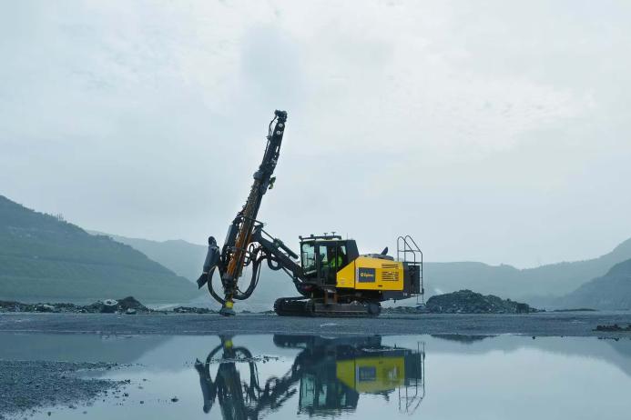 The new and improved PowerROC T45 MKII surface drill rig from Epiroc 