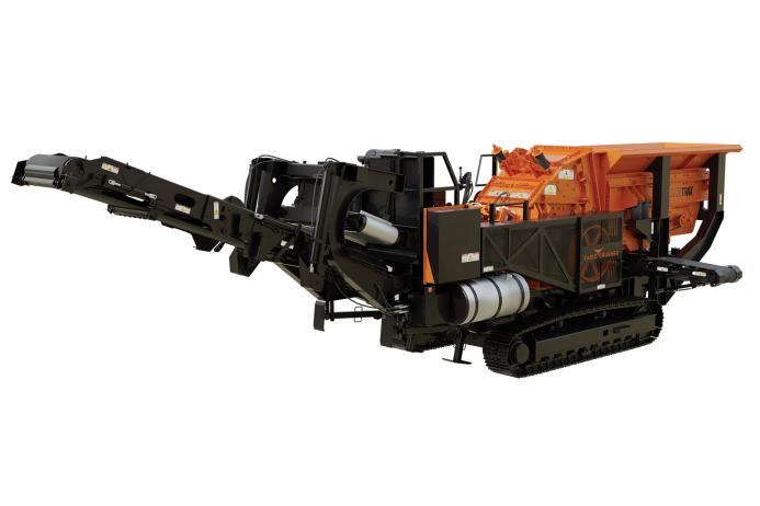 Eagle Crusher will be showcasing their brand-new TalonTrax heavy-duty track-mounted crusher 