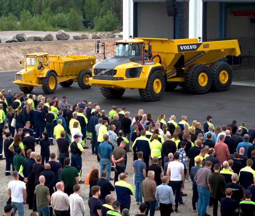 Inauguration of Volvo CE’s Braås facility in Sweden