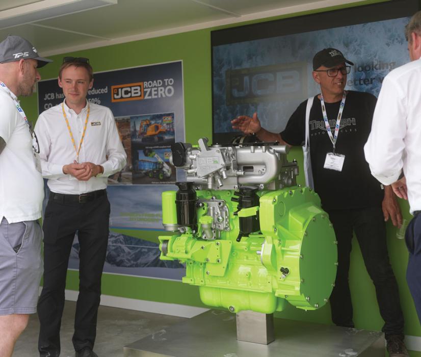 At the forefront of both the battery-electric and the hydrogen revolutions, JCB have developed hydrogen versions of their own diesel engine range