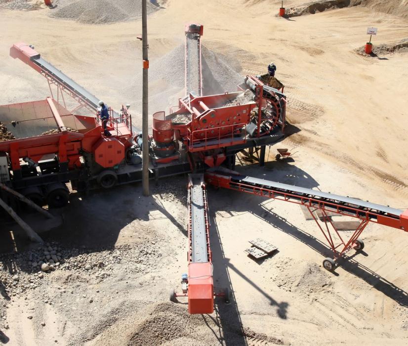 Corewire - mobile crusher