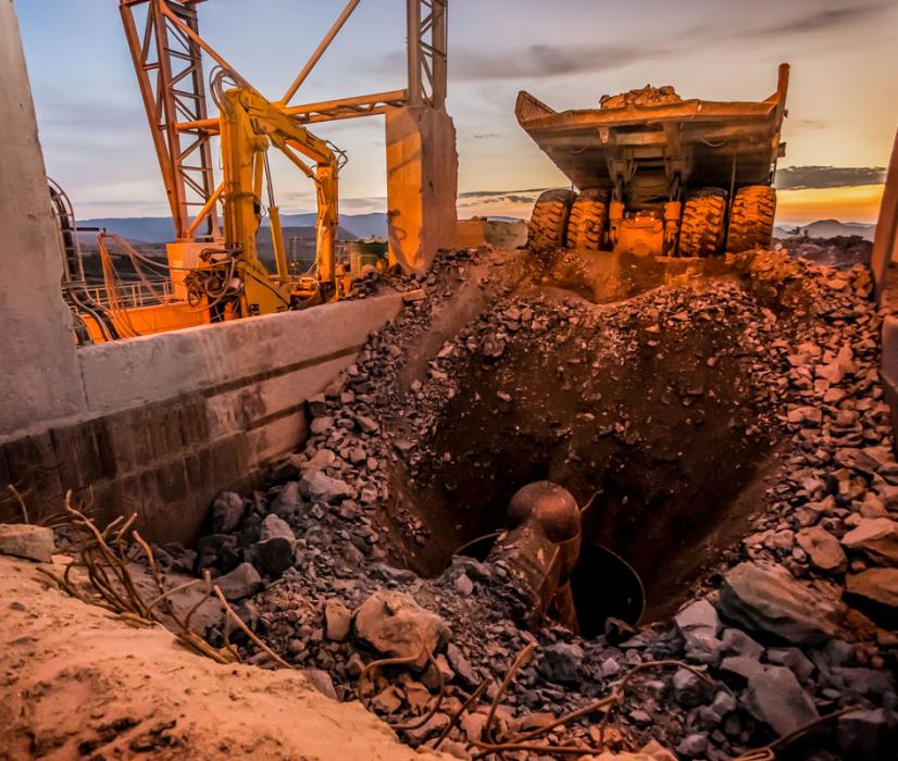 Corewire - rotary crusher