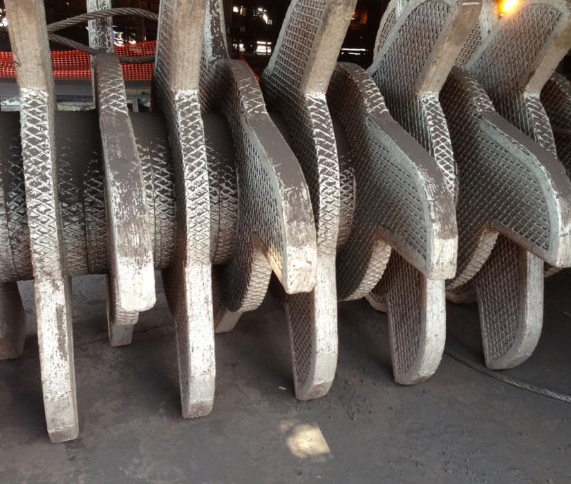 Corewire - sinter crusher repaired