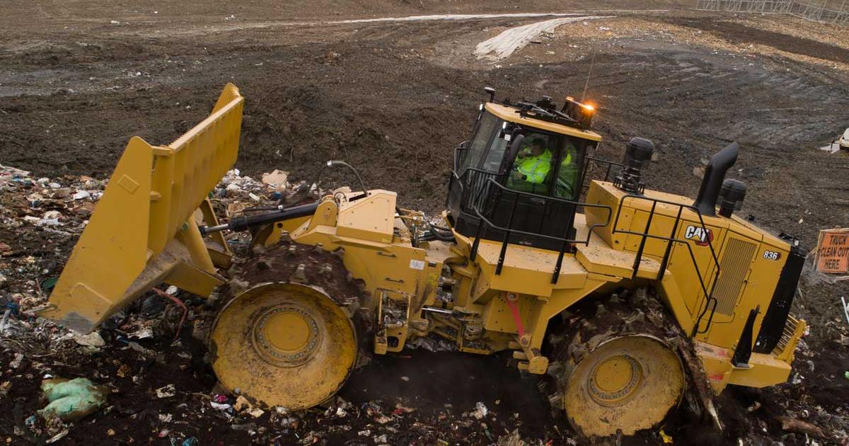 Caterpillar Launch New 836 Landfill Compactor | Agg-Net