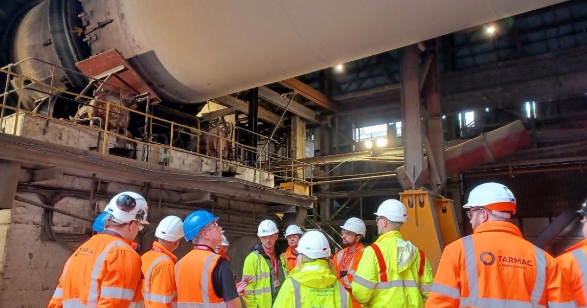 Concrete Society visits Dunbar cement plant