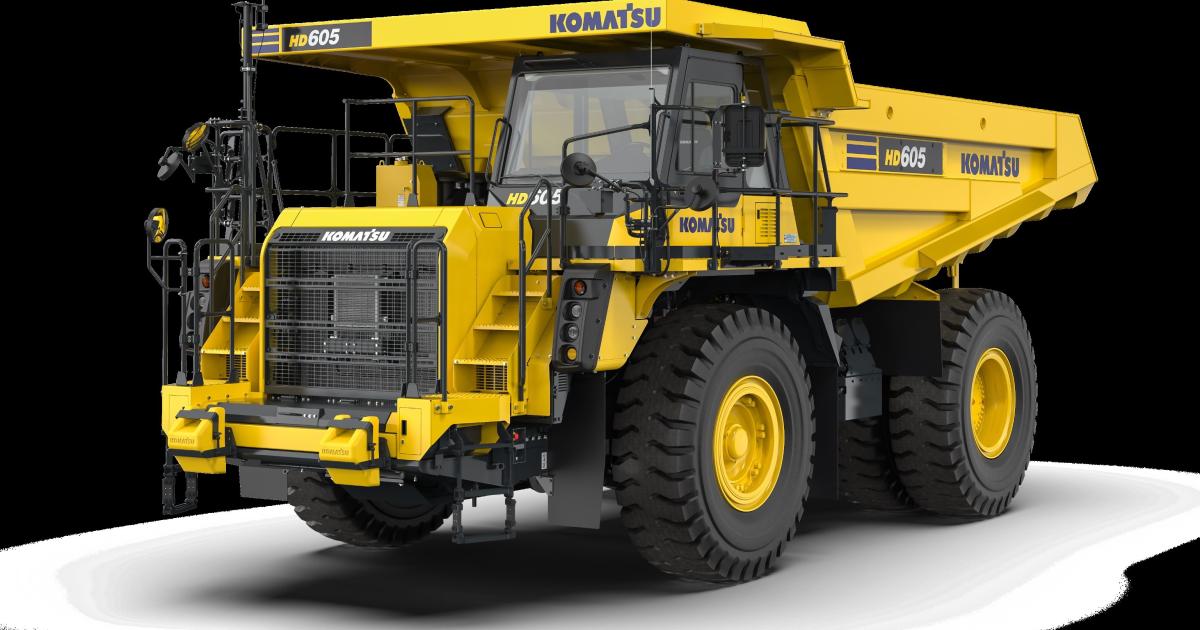 Komatsu Europe announce new HD605-10 rigid dumptruck | Agg-Net