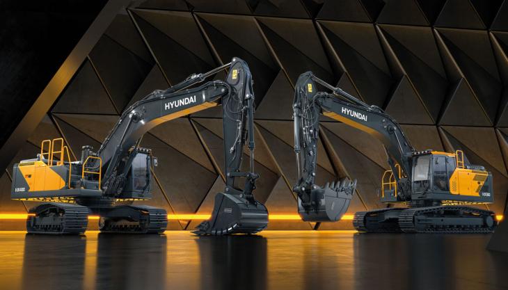 Hyundai’s Next Generation HX400L and HX360L crawler excavators feature a completely new design and a host of new technologies