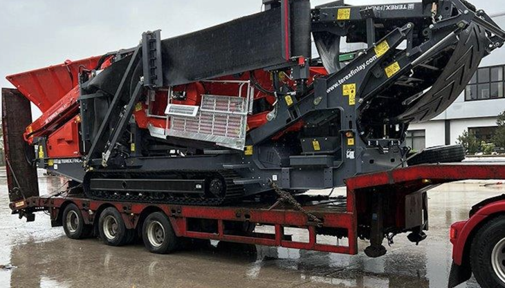 The new Terex Finlay 870 scalper Terex Finlay 870 scalper