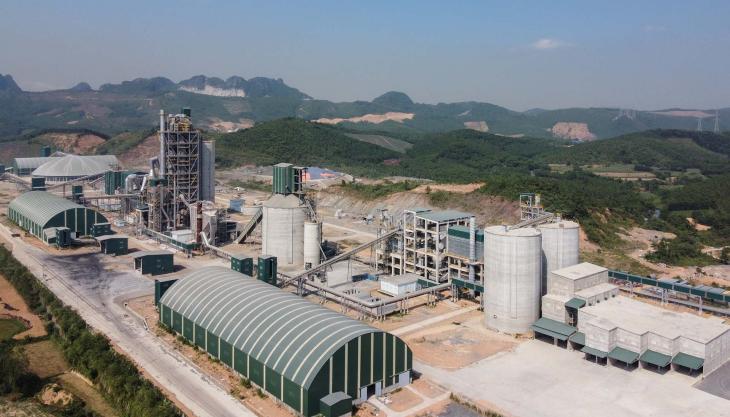 Tan Thang cement plant in Vietnam