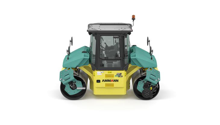 The new Ammann ARP 75 pivot-steer tandem roller Ammann ARP 75 tandem roller