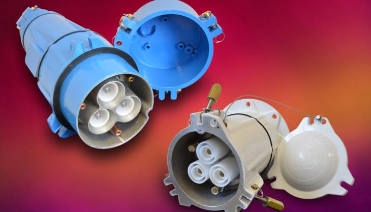 Amphenol heavy-duty, medium-voltage couplers