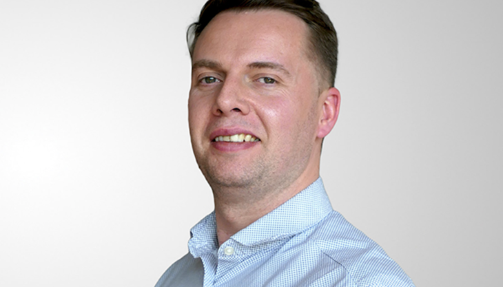 Andrew McNaught, Mannok's new area sales manager for Scotland Andrew McNaught