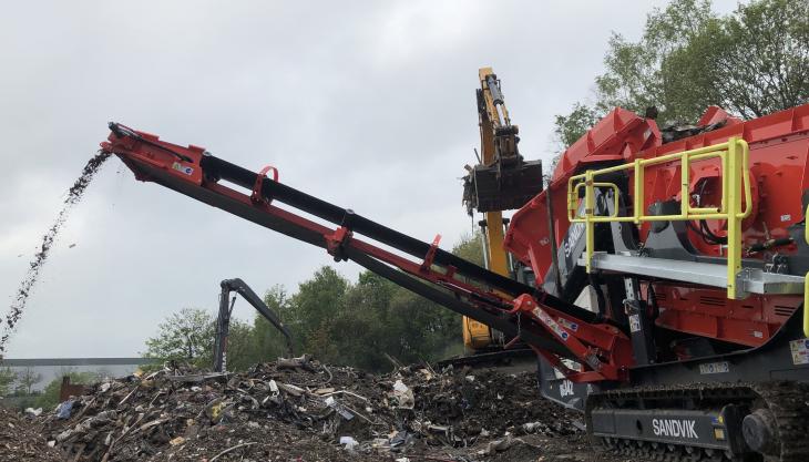 New Sandvik QE342 mobile scalper for Arthurs Skips