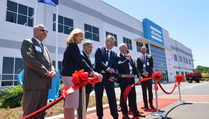 Atlas Copco president & CEO opens new plant in South Carolina Atlas Copco open new plant