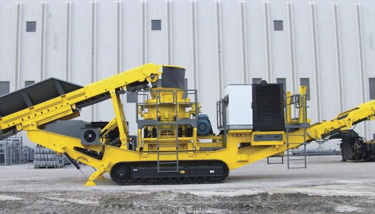 Baioni Baitrack FCS cone crusher