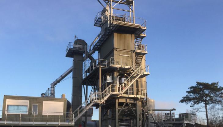 Benninghoven TBA 3000 asphalt plant