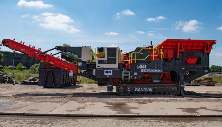 Brown and Mason invest in another Sandvik QJ341 jaw crusher Brown and Mason invest in another Sandvik QJ341 jaw crusher