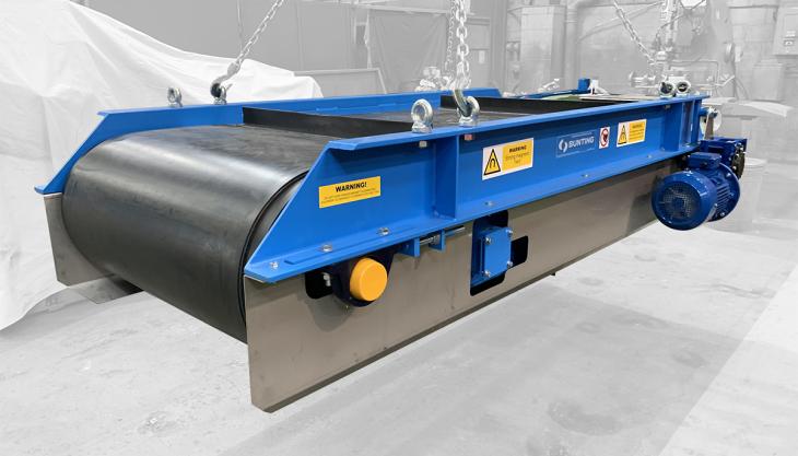 Bunting’s new ElectroMax-Plus overband magnet Bunting ElectroMax-Plus overband magnet