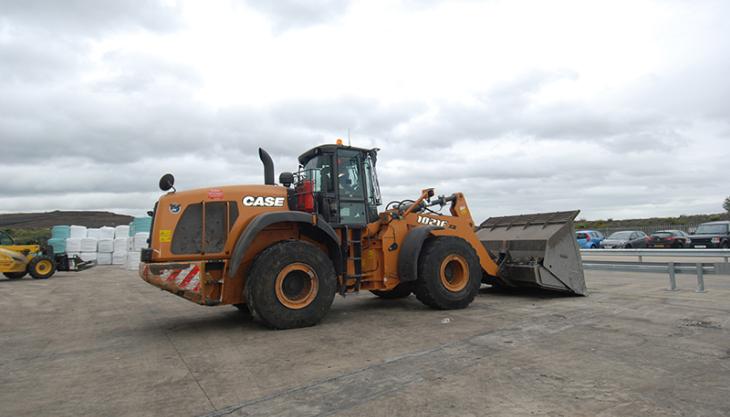 Case 1021 FXR wheel loader