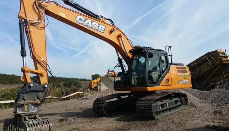 Case CX250D excavator